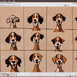 AI draws your dog portrait